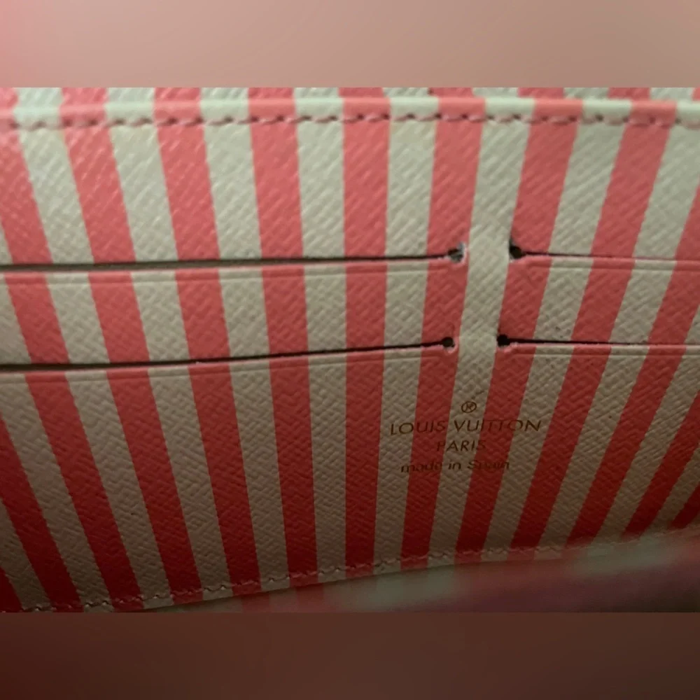 Louis Vuitton Zippy Wallet Trunk Illustration Damier Ebene - Picture 7 of 12